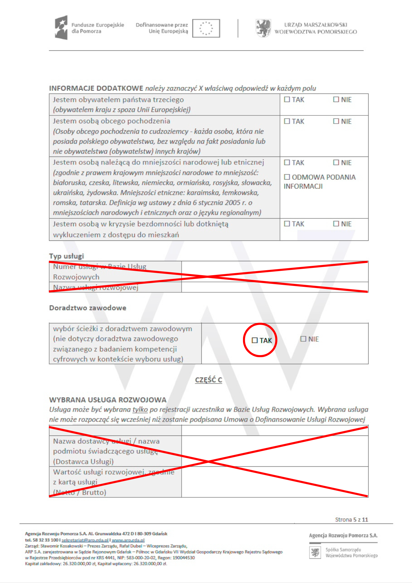 Załącznik nr 1 do Regulaminu - formularz zgłoszeniowy